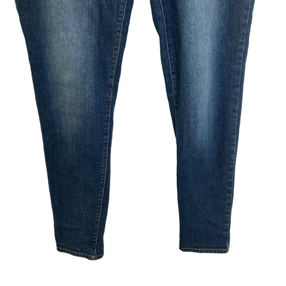 Hydraulic Jeans Cropped Capris Dark Wash Juniors Size 7/8 Stretch - Picture 5 of 6